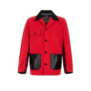 JUNYA WATANABE MAN Patchwork Work Jacket Men RED Outerwear